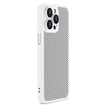 X-LEVEL Voor iPhone 15 Pro Hoes met Lensfilm Harde PC Slanke Telefoonhoes Warmteafvoer