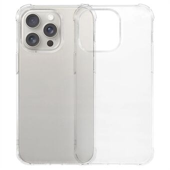 KALEBOL KLB-TPU002 Voor iPhone 15 Pro Hoesje 1,5mm TPU Luchtkussen Hoeken Transparante Telefoonhoes