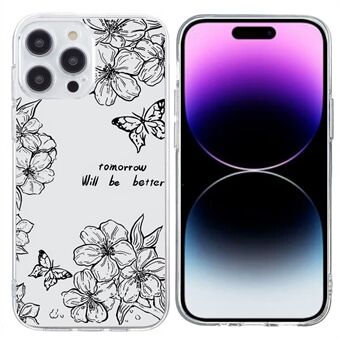 Voor iPhone 15 Pro Hoes Patroon Printen Schokbestendige Zachte TPU Telefoonhoesje