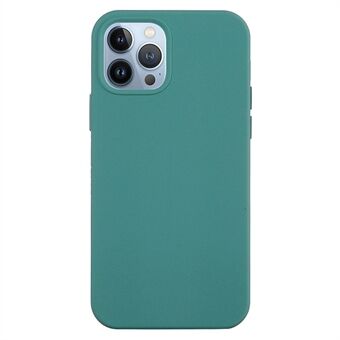 Voor de iPhone 15 Pro Liquid Silicone Telefoonhoesje met Zachte Voering en Krasbestendige Achterkant