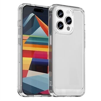 Candy-serie voor iPhone 15 Pro TPU-hoekbeschermingstelefoonhoes Schokbestendige beschermerhoes