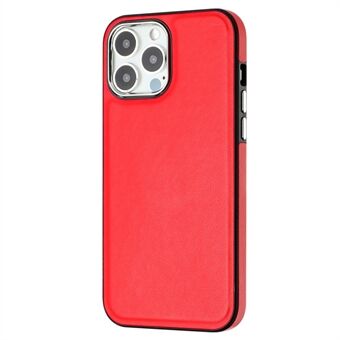 YB Lederen Bekleding Serie-6 Voor iPhone 15 Pro Anti-val Hoesje PU Lederen Beklede TPU Telefoonhoes