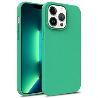 Voor iPhone 15 Pro Starry Sky Series Matte Telefoonhoesje van Tarwe Stro + TPU Milieuvriendelijke Achterkant Hoesje