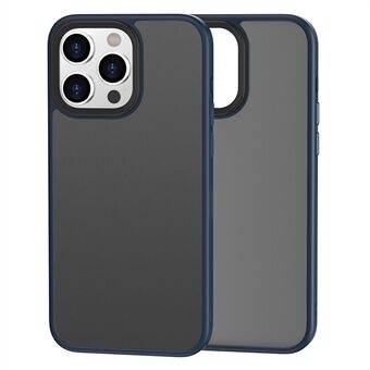 Voor iPhone 15 Pro Mat Telefoonhoesje, Schokbestendige PC+TPU Skin Touch Cover.