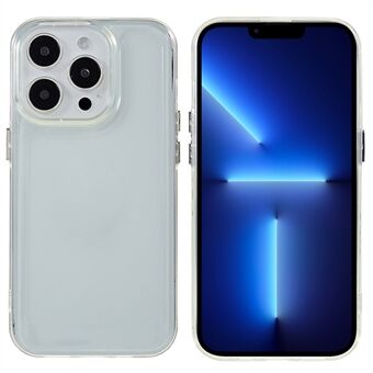 FULEXIN voor iPhone 15 Pro PC+TPU telefoonhoesje Electroplating-sleutelhoes Mobiele telefoonhoesje.