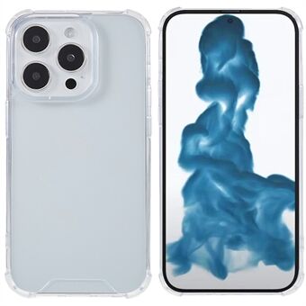 FULEXIN voor iPhone 15 Pro Acryl+TPU Transparante telefoonhoesje valbestendige achterkant