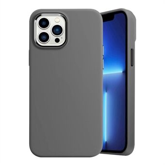 Voor de iPhone 15 Pro Liquid Siliconen Telefoonhoesje met metalen lensframe beschermhoes.