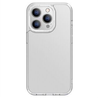 X-LEVEL Voor iPhone 15 Pro TPU+PC Mat Hoesje Krasbestendige Telefoonhoes met Metalen Lens Frame
