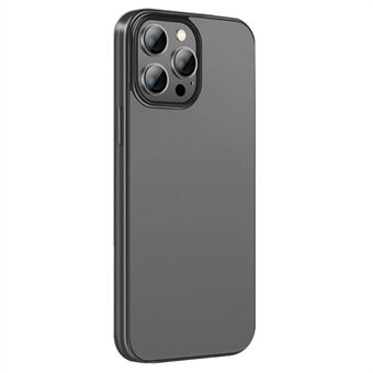 X-LEVEL voor iPhone 15 Pro Transparante anti-vingerafdruk telefoonhoesje met elektroplating zacht TPU-materiaal