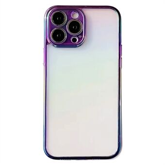 Anti-drop telefoonhoesje voor iPhone 15 Pro Kleur Elektroplatering TPU+PC Slanke telefoonhoes