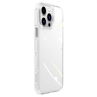 KSTDESIGN voor iPhone 15 Pro Crystal Shield Series Anti-vingerafdruk Elektroplating PC+TPU Telefoonhoesje Achterkant