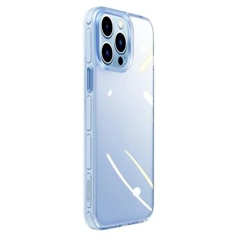 KSTDESIGN voor iPhone 15 Pro Crystal Shield-serie anti-vingerafdruk elektroplating PC+TPU telefoonhoesje achterkant