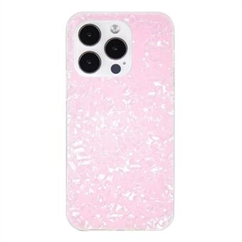 IPAKY Voor iPhone 15 Pro Krasbestendige telefoonhoes IMD Acryl+TPU achterbeschermerhoes