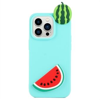 Voor iPhone 15 Pro 3D Figuur Patroon Bedrukte TPU Telefoonhoes Schokbestendige Telefoonhoes