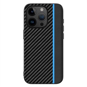 Schokbestendige PU+TPU Hoesje voor iPhone 15 Pro - Krasbestendige, Valbestendige, Slanke Telefoonhoes