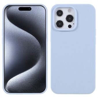 Voor iPhone 15 Pro hoesje Anti-kras ultradunne silicone telefoon achterkant-cover