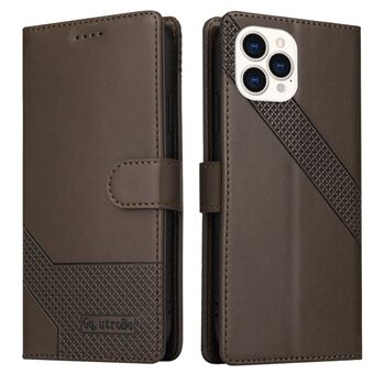 GQ.UTROBE 009 Serie voor iPhone 15 Pro Hoesje met Gedrukt Leren Telefoonhoesje met Portemonnee en Stand