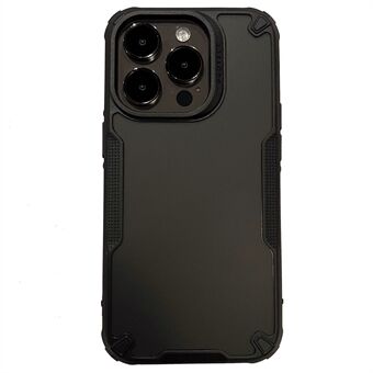 Voor iPhone 15 Pro Hoesje Valbescherming Anti-slip TPU+PC Telefoonhoes