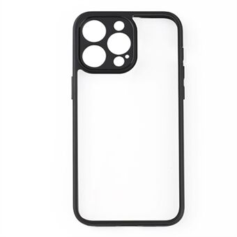 Heldere telefoonhoes voor iPhone 15 Pro hoesje schokbestendig PC + TPU telefoonhoes