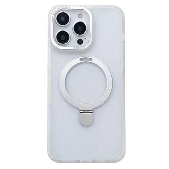 Kickstand Telefoonhoesje voor iPhone 15 Pro Hoesje Compatibel met MagSafe PC+TPU Hoesje