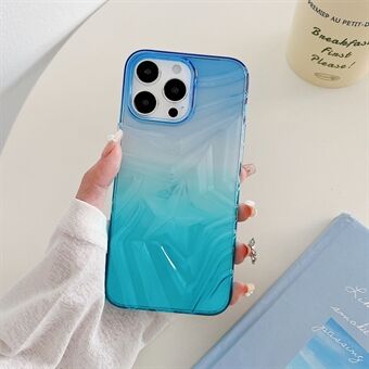 Voor iPhone 15 Pro Case Dual Color Wishing Star patroon Anti-val TPU Telefoonhoesje