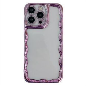 Voor de iPhone 15 Pro Electroplating Telefoonhoes TPU Schokbestendige Transparante Cover