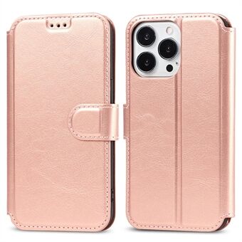 Voor de iPhone 15 Pro PU Leren Hoesje Schokbestendige Portemonnee Mobiele Telefoonhoesje