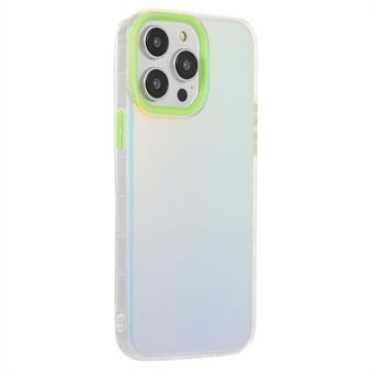 Voor iPhone 15 Pro Beschermhoes PC+TPU Lasermatte Telefoonbeschermer