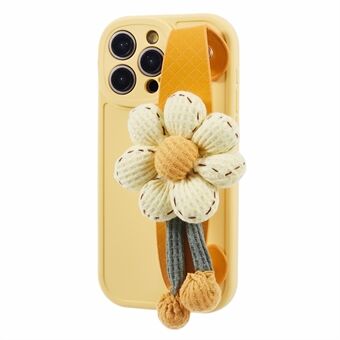 JTW-serie voor iPhone 15 Pro TPU schokbestendig hoesje met polsband telefoonhoes