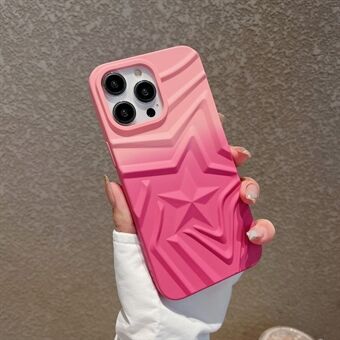 Voor iPhone 15 Pro Hoesje Sterpatroon TPU Gradiënt Telefoonhoes