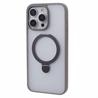 MUTURAL voor iPhone 15 Pro Kickstand hoesje Magnetische TPU+PC telefoonhoes