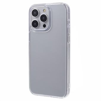 DFANS Voor iPhone 15 Pro Transparante Telefoonhoes Anti-kras PC+TPU Telefoonhoesje