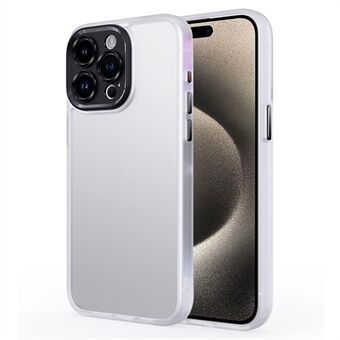 Voor iPhone 15 Pro hoesje met nauwkeurige lensuitsparing, TPU+PC anti-kras telefoonhoesje