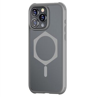 Voor de iPhone 15 Pro telefoonhoes TPU+PC Anti-drop Matte Cover compatibel met MagSafe