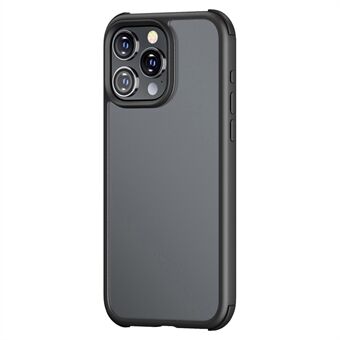 Voor iPhone 15 Pro mobiele telefoonhoes Contrastkleur TPU+PC Matte Beschermhoes