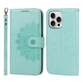 Voor iPhone 15 Pro Portemonnee Leren Hoesje R61 Textuur PU Leren Staande Hoes