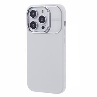 Voor iPhone 15 Pro Telefoonhoesje Skin-touch Vloeibare Siliconen Achterkant Cover.