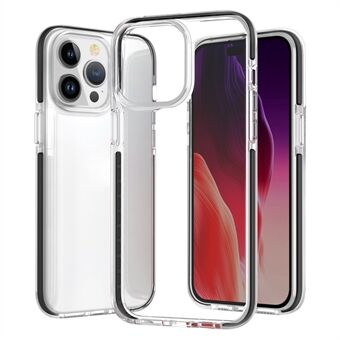 Voor iPhone 15 Pro Max Flexibele TPU+TPE Helder Telefoonhoesje Ultradun Schokbestendig Mobiele Telefoonhoesje