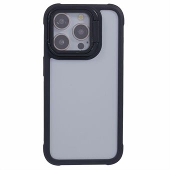 Voor iPhone 15 Pro Max hoesje TPU+PC telefoonhoesje Camera Bescherming Uitklapbare standaard Schokbestendig