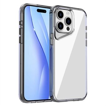 Voor de iPhone 15 Pro Max transparante case TPU+PC+PMMA hybride telefoonhoes.