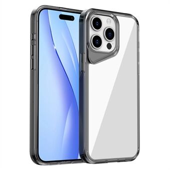 Voor de iPhone 15 Pro Max transparante hoesje, gemaakt van TPU+PC+PMMA hybride materiaal.