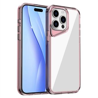 Voor iPhone 15 Pro Max heldere case TPU+PC+PMMA hybride telefoonhoes