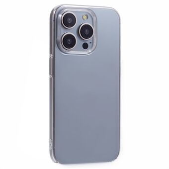 Voor iPhone 15 Pro Max hoesje Hard PC Transparante Telefoonhoes (Nauwkeurige Lensuitsparingen)