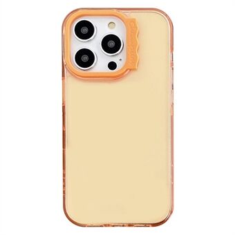 Voor iPhone 15 Pro Max Hoesje Krasbestendige Harde PC Zachte TPU Telefoonhoes