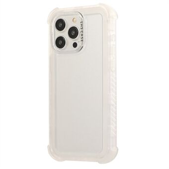 Voor iPhone 15 Pro Max Hoes TPU+PC Anti-Val Mat Telefoonhoesje