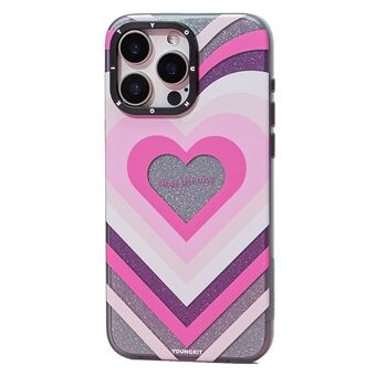 YOUNGKIT Dazzling Series Voor iPhone 15 Pro Max Magnetische Hoes Schattig Patroon Harde PC Achterkant Beschermende Cover