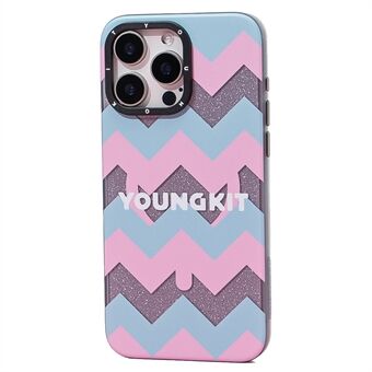 YOUNGKIT Dazzling Serie Voor iPhone 15 Pro Max Magnetisch Hoesje Schattig Patroon Harde PC Achterkant Beschermende Cover