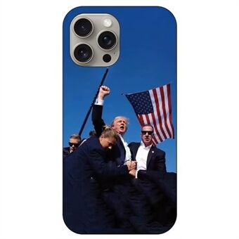 Voor iPhone 15 Pro Max Trump Telefoonhoesje Maak Amerika Weer Geweldig TPU Telefoonhoes (Foto door Evan Vucci)