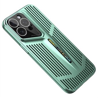 Voor iPhone 15 Pro Max Hoesje Warmteafvoer Harde PC Holle Telefoonhoes