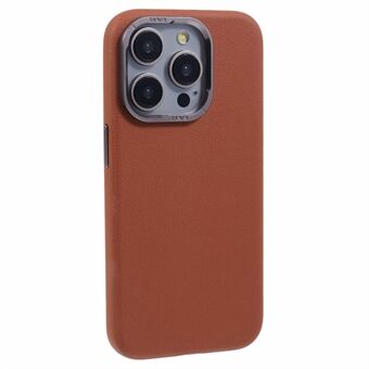 X-LEVEL hoesje voor iPhone 15 Pro Max, anti-kras PU-leer + PC mobiele telefoonhoes.